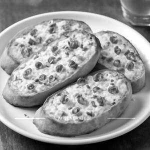 Garlic Bread With Cheese Chilly