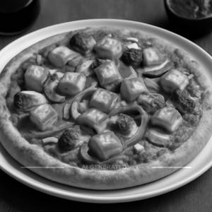 Paneer Overloaded Pizza