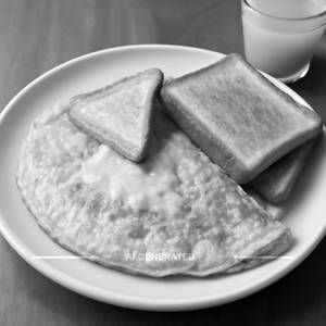Amul Cheese Bread Omelette  double               