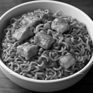 Schezwan chicken maggie