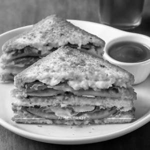Veg Club Sandwich  