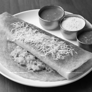Cheese Masala Dosa