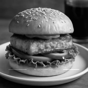 Paneer Patty Burger