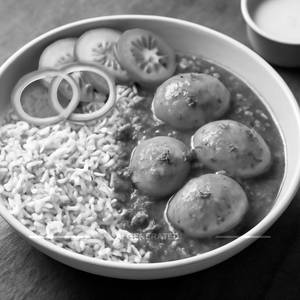 Egg Curry Rice Bowl