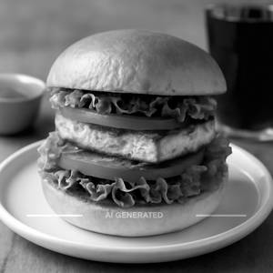 Double Decker Burger Veg