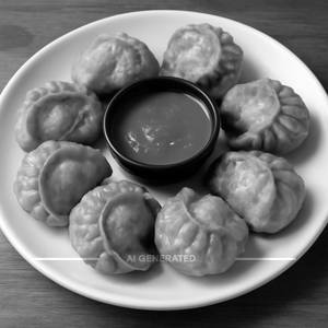 Veg Fried Momos [8 Pieces]