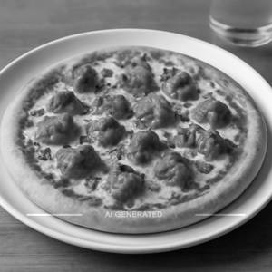Butter chicken pizza