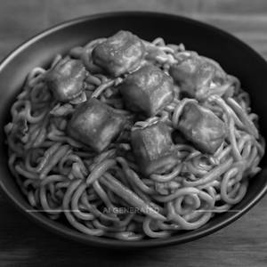 Paneer Manchurian Noodles