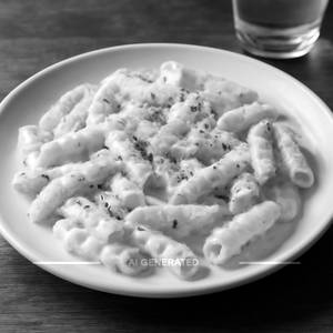 Pasta In White Sauce