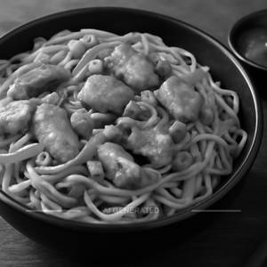 Schezwan Chicken Noodles
