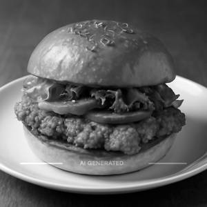 Garlic chicken sandwich
