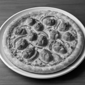 Chicken tikka pizza