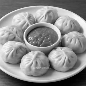Veg steamed momos