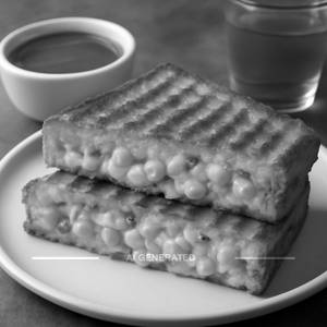 Cheese corn sandwich