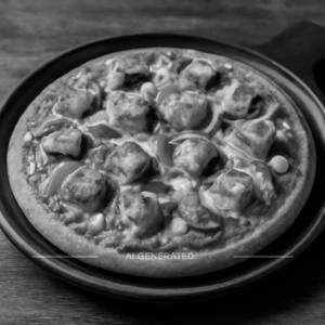 Paneer mexican pizza