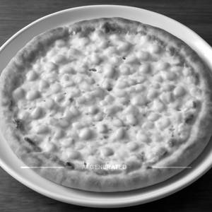 Cheese corn pizza