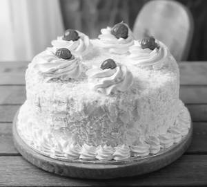 White forest cake