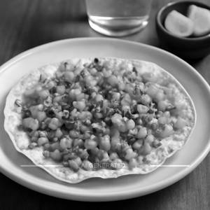 Roasted masala papad