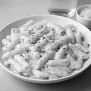 White sauce pasta