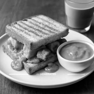 Paneer makhani sandwich