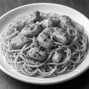 Chicken Spaghetti Agli Olio