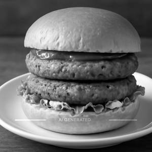 Double tikki burger