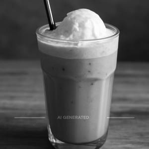 Cold Coffee With Ice Cream