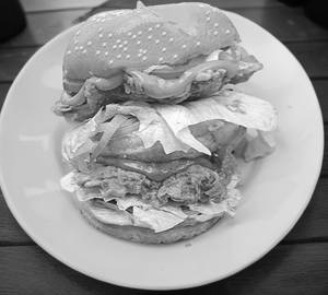 Double Chicken Burger