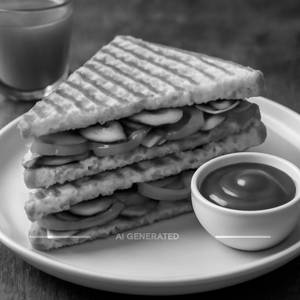 Veg grilled sandwich