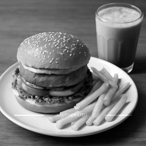 Veg Burger Combo