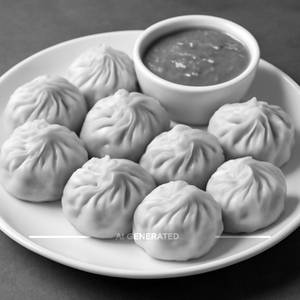 Veg Steamed Momo's(8 Piece's)
