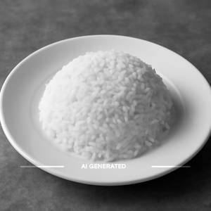 Steam rice (half)