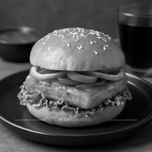 Peri Peri Paneer Burger