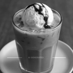 Cold Coffee With Ice Cream