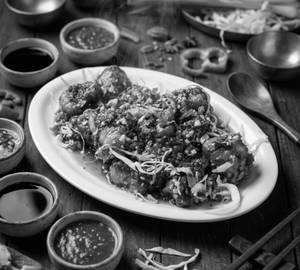 Crush Pepper Chicken Dry