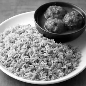 Veg Fried Rice+ Veg Manchurian