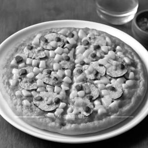 Mushroom Corn Pizza