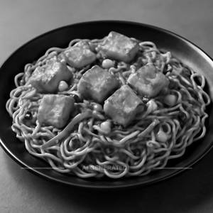 Paneer Manchurian Noodles