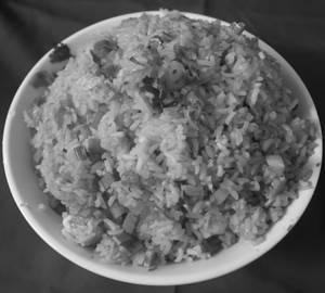 Egg Chilly Garlic Fried Rice
