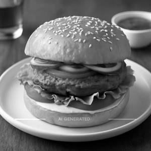 Aloo tikki burger