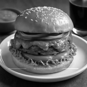 Makhani  Veg Burger