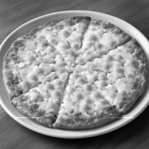 Cheese corn pizza