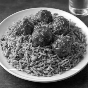 Manchurian Fried Rice Non Veg