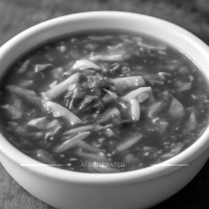 Egg Chicken Hot And Sour Soup