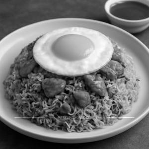 Egg Chicken Rice