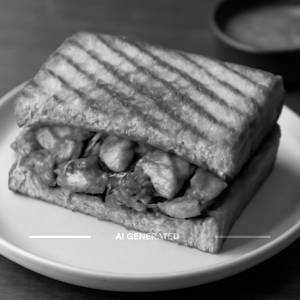 Paneer tikka sandwich