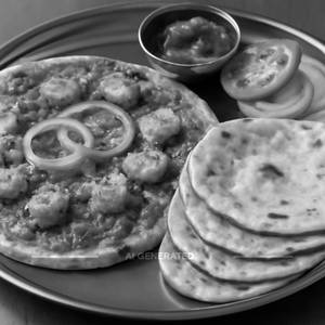 Paneer Onion Pizza
