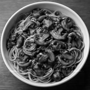 Mushroom Noodles