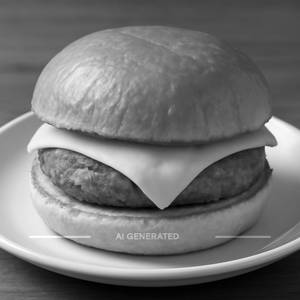 Plain Cheese Burger