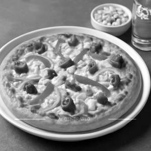 Cheese veg pizza